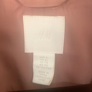 H&M oversized double breasted Blazer size XL